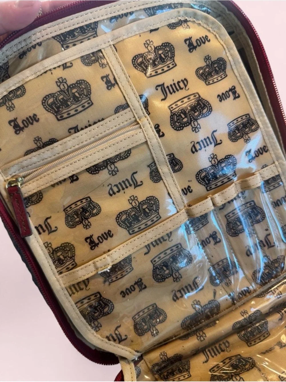 Vintage Juicy Couture Strawberry Train Case